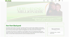Desktop Screenshot of howtoraiseamillionaire.com